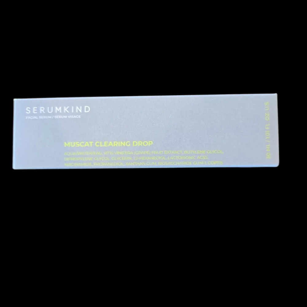 Serumkind Muscat Clearing Drops NIB 1oz Acne Clearing